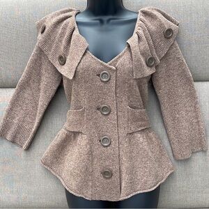 ANTHROPOLOGIE Charlie & Robin Cardigan with V-neck